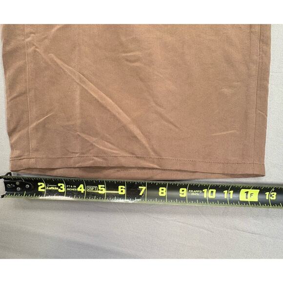 J. Jill Modal Wide Leg Cropped Pants Women’s XL Brown Blend Office Casual - Picture 8 of 11